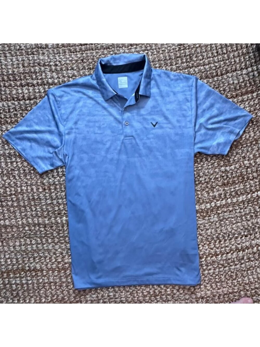 Callaway Golf Polo Shirt Mens Size XL Blue Opti-Dri Short Sleeve